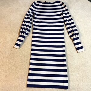 Ralph Lauren Sweater Dress with Balloon Sleeves Size: M